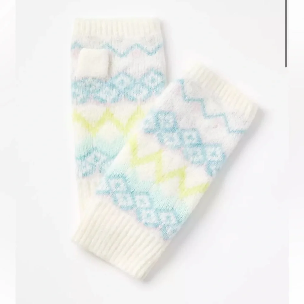 LOFT NWT Fair Isle Fingerless‎ Gloves
